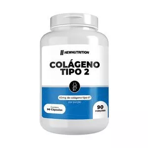 Colágeno Tipo 2 40mg<BR>- 90 Cápsulas<BR>- New Nutrition