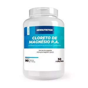 Cloreto De Magnésio P.A<BR>- 90 Cápsulas<BR>- New Nutrition