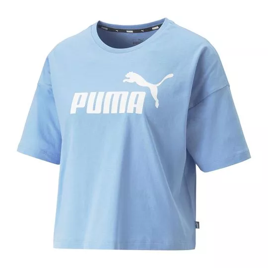 Cropped Puma®- Azul Claro