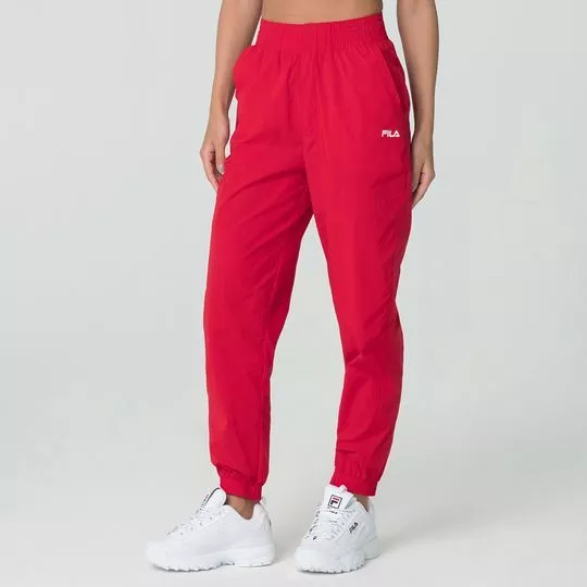 Calça Jogger Baggy Heritage- Vermelha