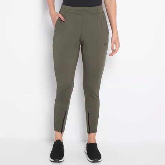 Calça Skinny Sports Forward II- Verde Militar