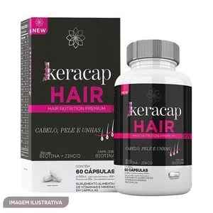 Keracap Hair Nutrition<BR>- 60 Cápsulas<BR>- Nutrends