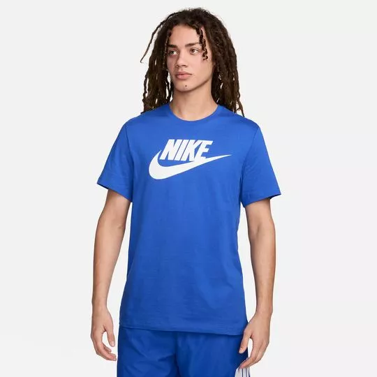 Camiseta Nike®- Azul