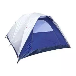 Barraca De Camping NTK Dome<BR>- Azul Escuro & Branca<BR>- 130x210x180cm