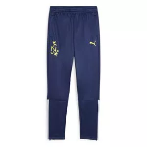 Calça Skinny Neymar Jr®<BR>- Azul Marinho & Amarelo Claro