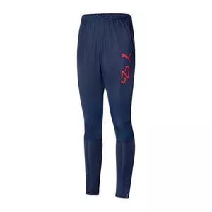 Calça Reta Neymar Jr®<BR>- Azul Marinho & Vermelha