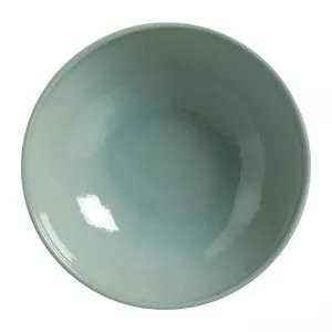 Tigela Orgânico Stoneware<BR>- Verde<BR>- 8xØ25cm