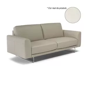 Sofá 2 Lugares U278<BR>- Off White<BR>- 84x160x90cm<BR>- Natuzzi Group