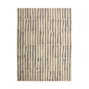 Tapete Herat Export Abstrato<BR>- Bege Claro & Cinza<BR>- 100x50cm