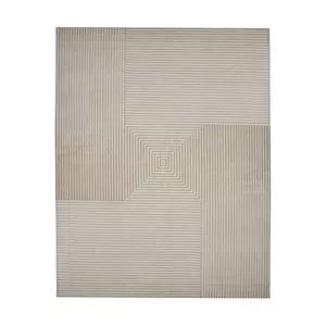 Tapete Dixon<BR>- Bege & Bege Claro<BR>- 140x100cm