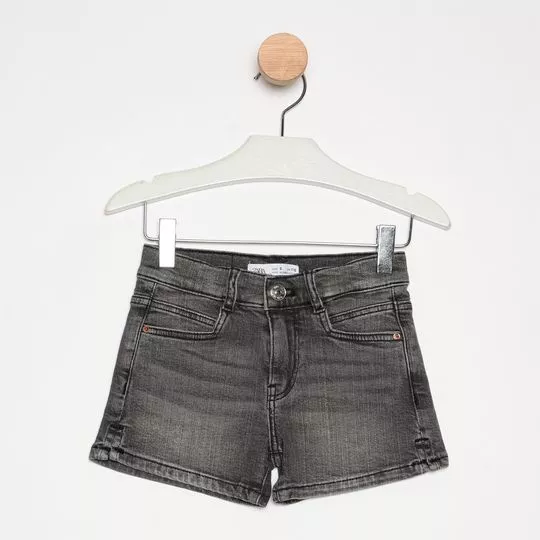 Short Jeans- Preta