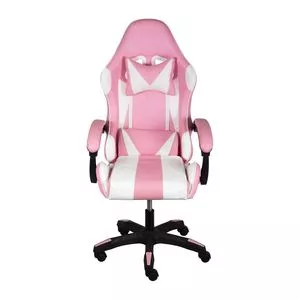 Cadeira Gamer Office<BR>- Rosa<BR>- 126x52x50cm<BR>- Or Design