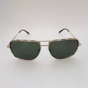 Óculos De Sol Aviador<BR>- Dourado<BR>- Salvatore Ferragamo