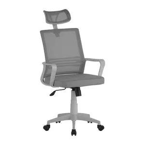 Cadeira Office<BR>- Cinza<BR>- 121x57,5x51cm<BR>- Or Design