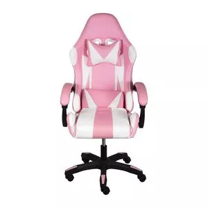 Cadeira Gamer Office<BR>- Rosa<BR>- 126x52x50cm<BR>- Or Design