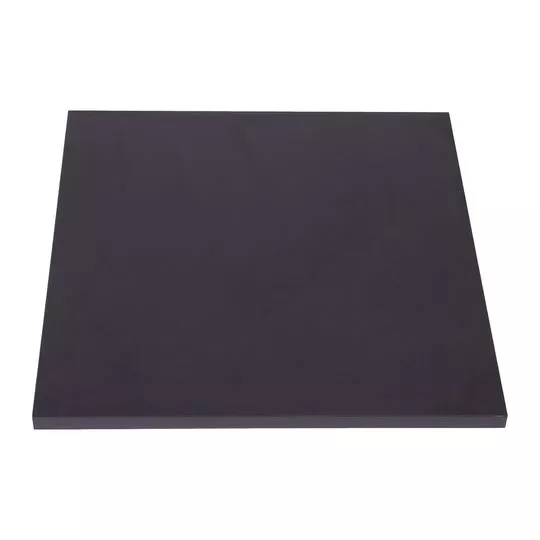 Tampo Quadrado- Preto- 5x60x60cm- Or Design