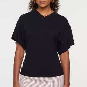 Blusa Lisa<BR>- Preta