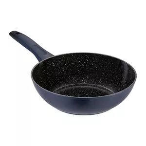 Wok Everyday<BR>- Preta & Azul Escuro<BR>- ⌀28cm<BR>- Oxford