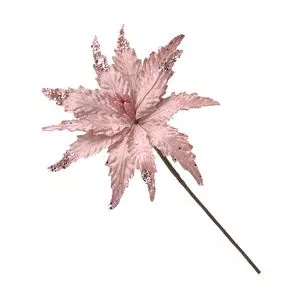 Flor Natalina<BR>- Rose Gold<BR>- 41,5x25x25cm<BR>- Mabruk