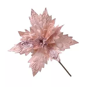 Flor Natalina<BR>- Rose Gold<BR>- 26x28x28cm<BR>- Mabruk