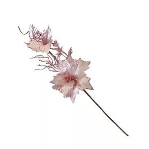 Flores Natalinas<BR>- Rose Gold<BR>- 60x36x36cm<BR>- Mabruk