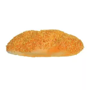 Pão Decorativo<BR>- Laranja<BR>- 18x8cm