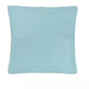 Almofada Com Bolinhas<BR>- Azul Turquesa<BR>- 45x45cm