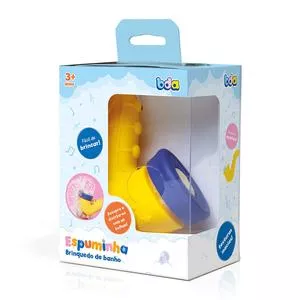 Brinquedo Espuminha<BR>- Amarelo & Azul<BR>- 10x16x7cm<BR>- Toyster
