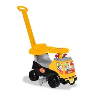 Veículo Para Bebê Totoka Plus<BR>- Amarelo<BR>- 51,5x31x38cm<BR>- Brinquedos Cardoso