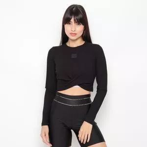 Cropped Colcci Sport®<BR>- Preto