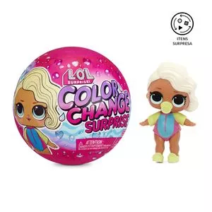Miniatura Colecionável LOL Surprise Color Change Doll<BR>- 2Pçs<BR>- Candide