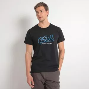 Camiseta O`Neill®<BR>- Preta
