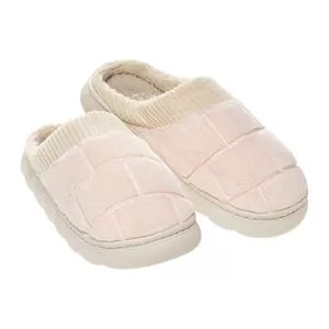 Pantufa Em Pelúcia<BR>- Rosa Claro