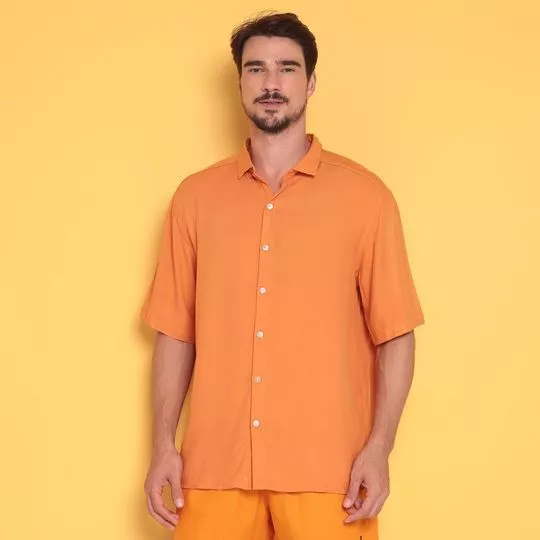 Camisa Lisa- Laranja