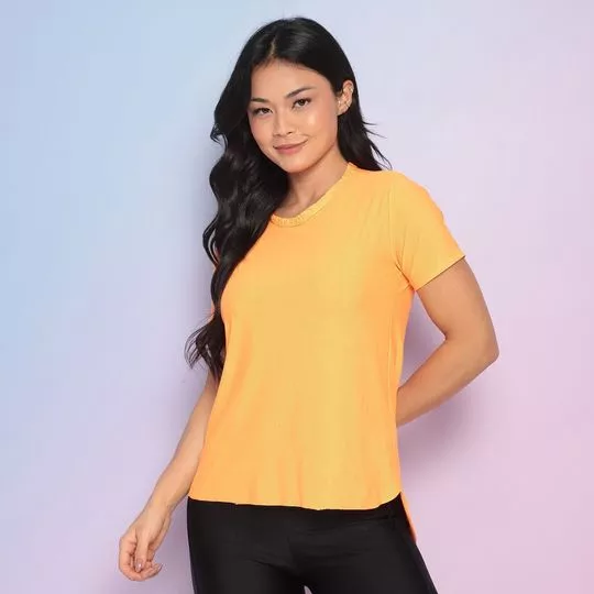 Blusa Lisa- Laranja- Patra