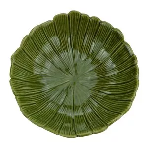 Centro De Mesa Banana Leaf<BR>- Verde Escuro<BR>- 7xØ20cm<BR>- Lyor