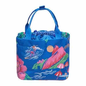 Nécessaire Ziriguidum<BR>- Azul Royal & Vermelha<BR>- 19x23x15cm<BR>- Farm