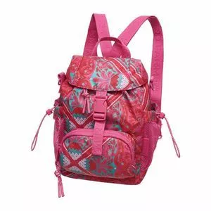 Bolsa Transversal Paisley<BR>- Pink<BR>- 25x18x9cm<BR>- Farm