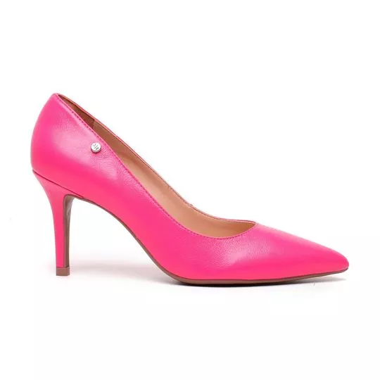 Scarpin Liso- Rosa- Salto: 8cm- Morena Rosa