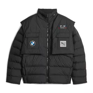 Jaqueta Puffer BMW®<BR>- Preta