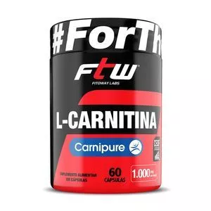 L-Carnitina Carnipure® 500mg<BR>- 60 Cápsulas<BR>- Fitoway