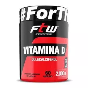 FTW Vitamina D 2.000Ui<BR>- 100 Cápsulas