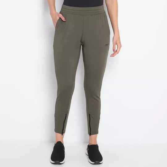 Calça Skinny Sports Forward II- Verde Militar