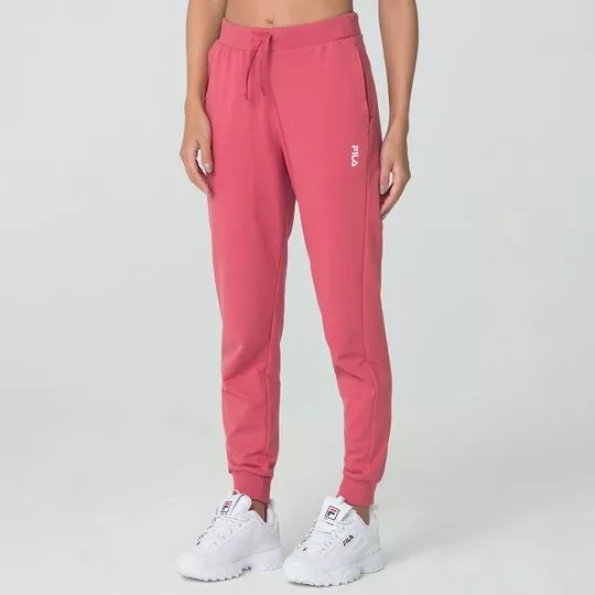 Calça Jogger Fila®- Pink