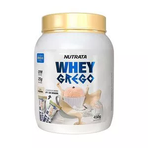 Whey Grego<BR>- Beijinho<BR>- 450g