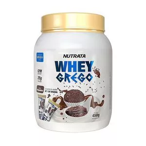 Whey Grego<BR>- Brigadeiro<BR>- 450g