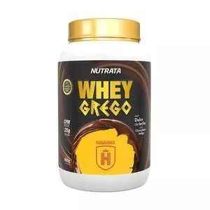 Whey Grego Havanna<BR>- Doce De Leite Com Chocolate<BR>- 900g<BR>- Nutrata