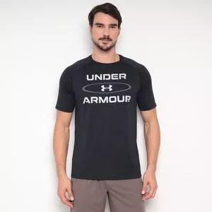 Camiseta Under Armour<BR>- Preta