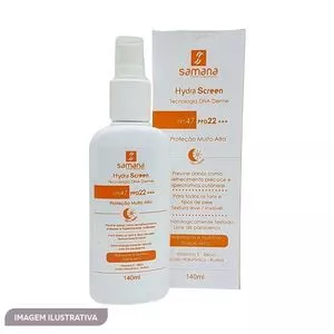 Protetor Solar Hydra Screen Loção Facial FPS 47<BR>- 140ml<BR>- Samana