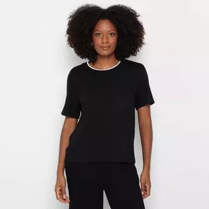Blusa Lisa<BR>- Preta